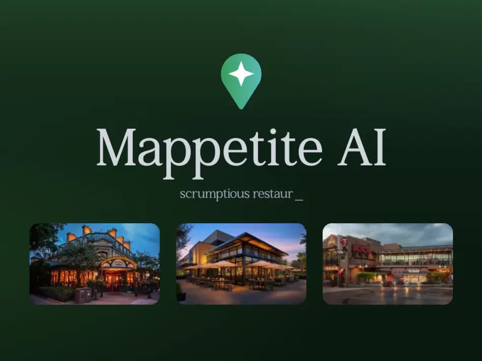 Image of Travel meal planning app that finds restaurants near your hotel by cuisine, budget, and trip length. Built at HackMIT Blueprint